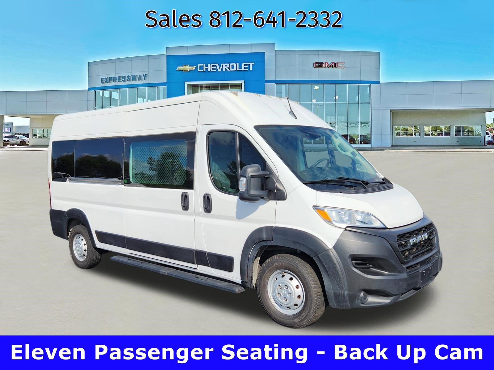 2023 RAM ProMaster 2500 11 Passenger Seating