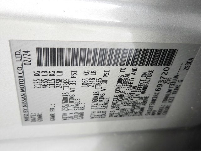 2024 Nissan Rogue SV