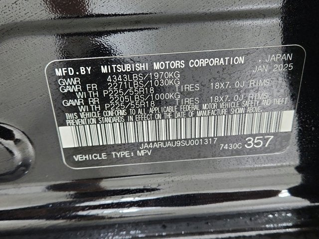 2025 Mitsubishi Outlander Sport Base