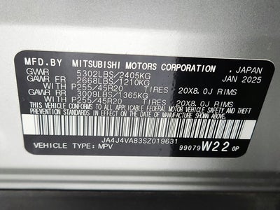 2025 Mitsubishi Outlander SE