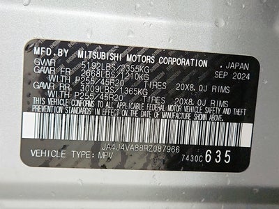 2024 Mitsubishi Outlander SE