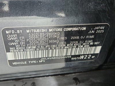 2025 Mitsubishi Outlander SE