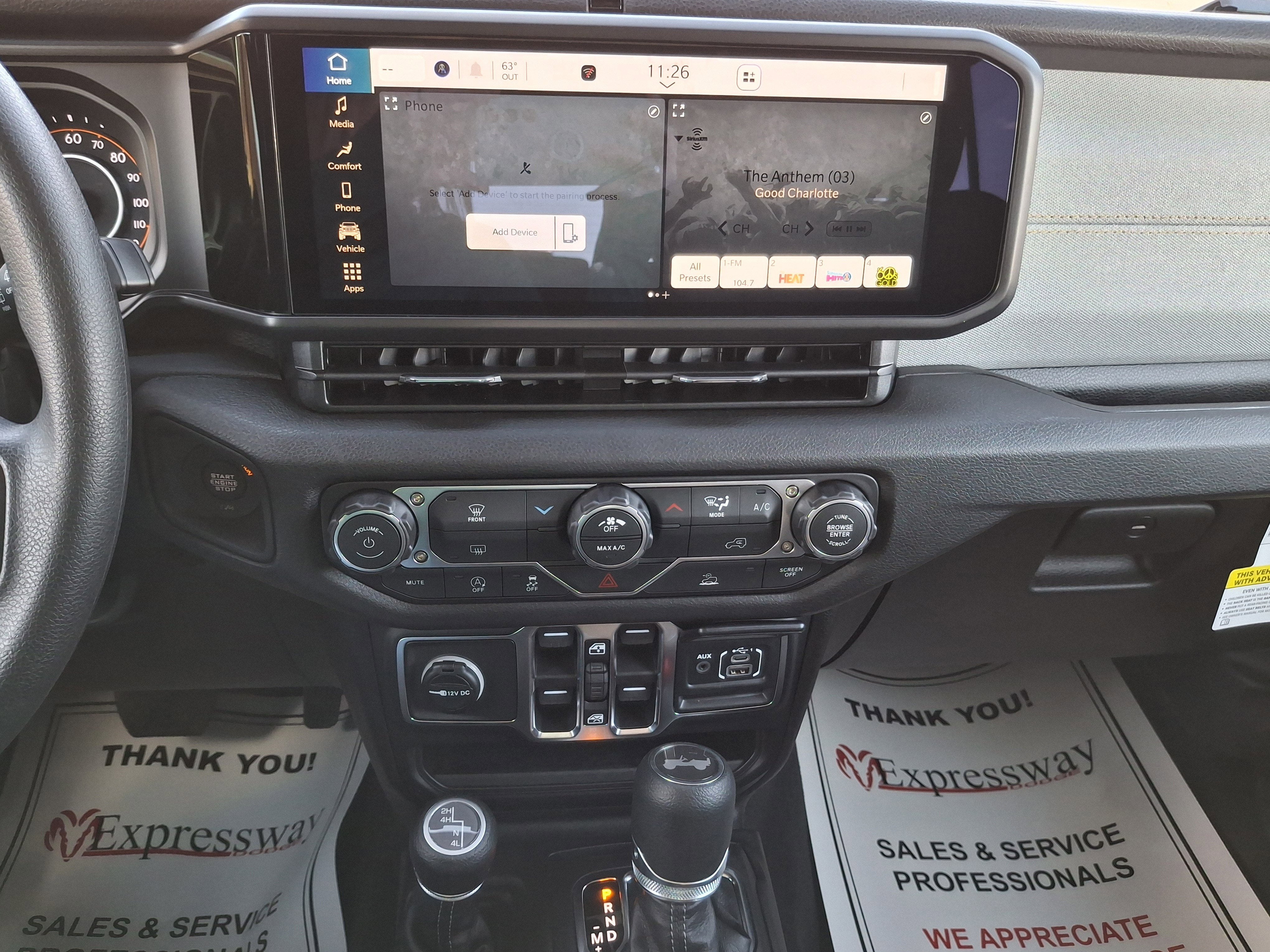 2026 Jeep 4 Dr Wrangler Sport