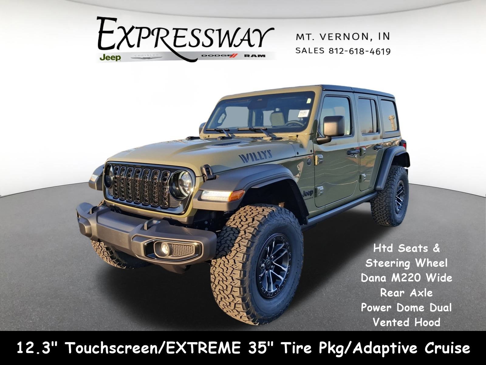2026 Jeep 4 Dr Wrangler Willys