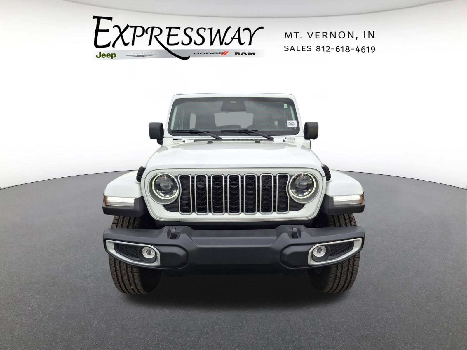 Used 2025 Jeep Wrangler 4xe Sahara 4XE with VIN 1C4RJXP69SW601088 for sale in Mount Vernon, IN