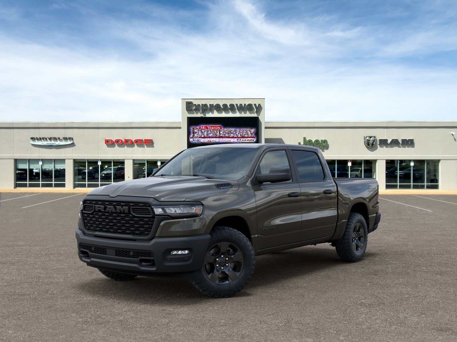 2027 RAM 1500 Warlock 4x4 Crew Cab 5'7 Box