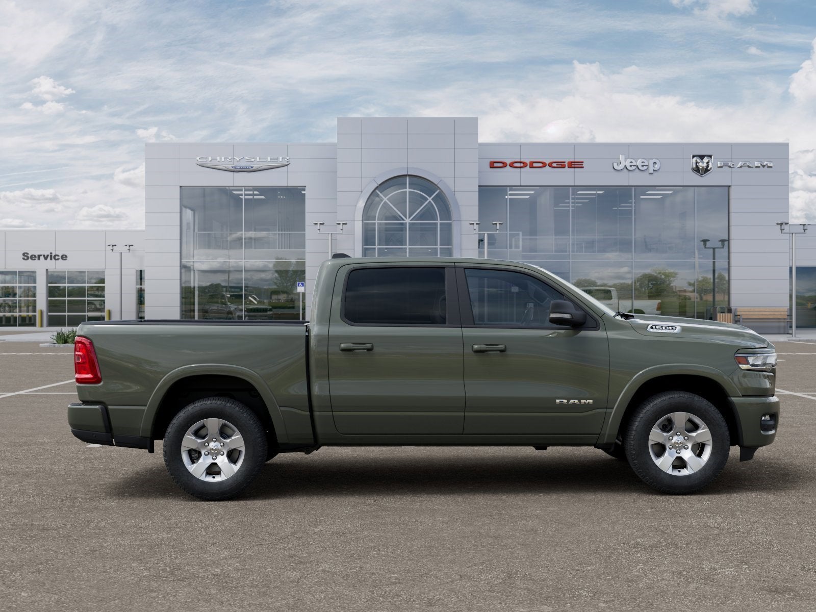 2026 RAM 1500 Big Horn 4x4 Crew Cab 5'7 Box