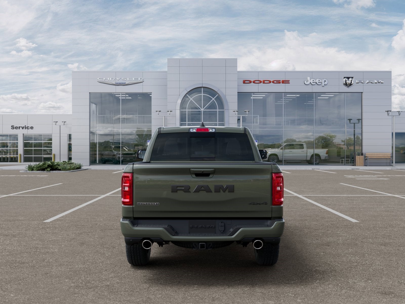 2026 RAM 1500 Big Horn 4x4 Crew Cab 5'7 Box