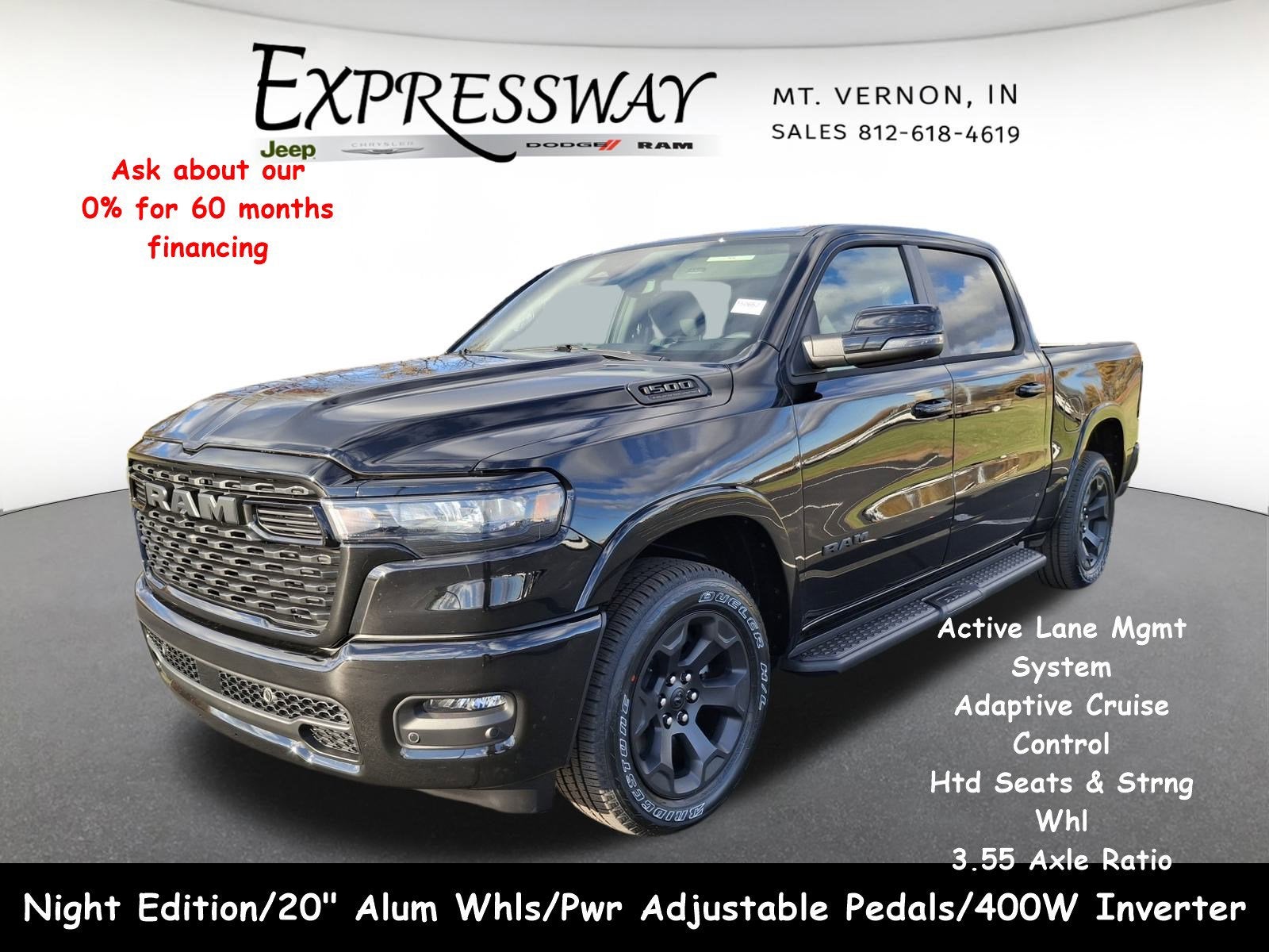 2026 RAM 1500 Big Horn 4x4 Crew Cab 5'7 Box