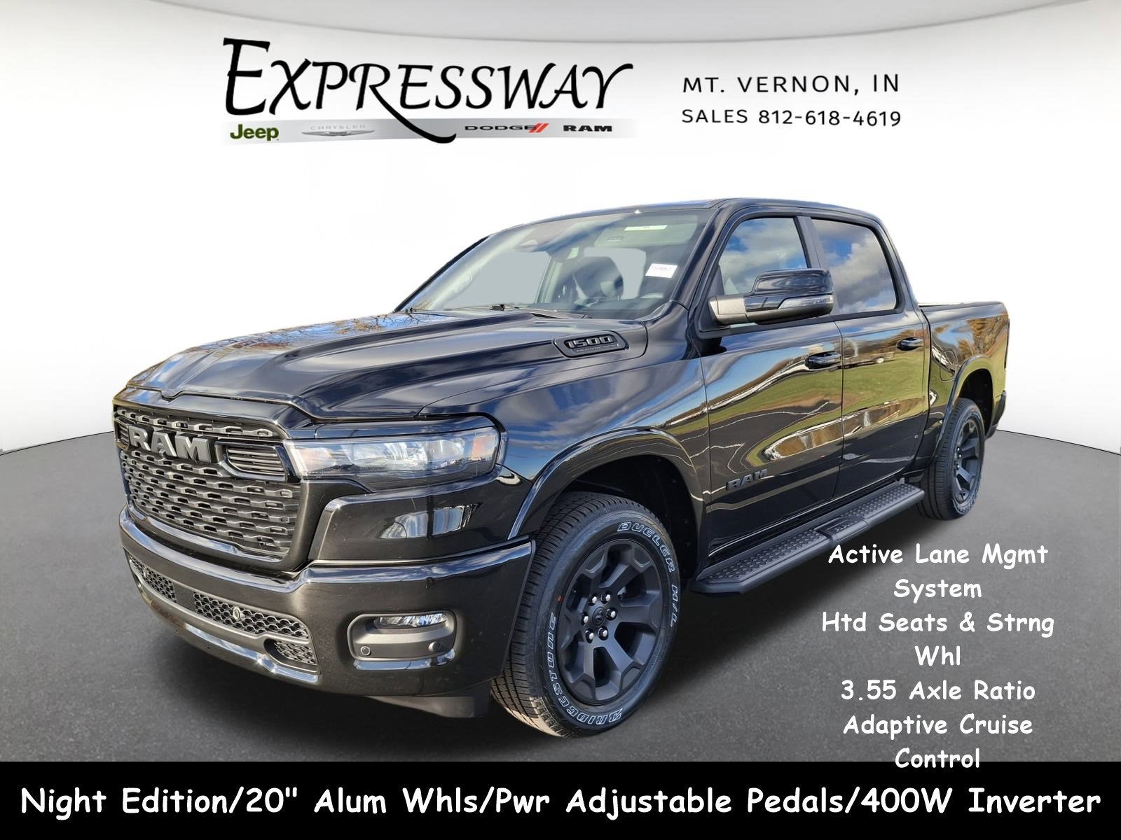 2026 RAM 1500 Big Horn 4x4 Crew Cab 5'7 Box
