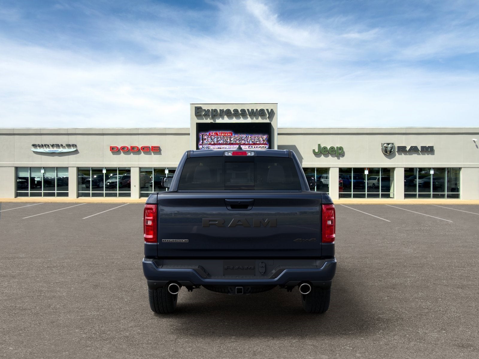 2026 RAM 1500 Big Horn 4x4 Crew Cab 5'7 Box