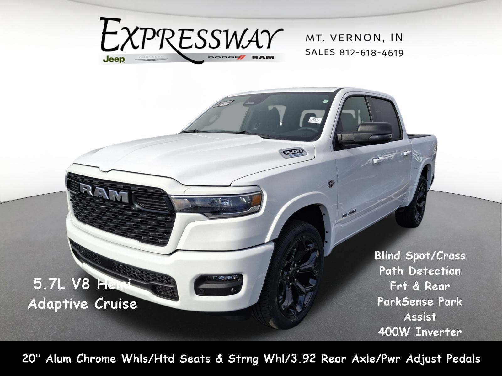 2026 RAM 1500 Big Horn 4x4 Crew Cab 5'7 Box