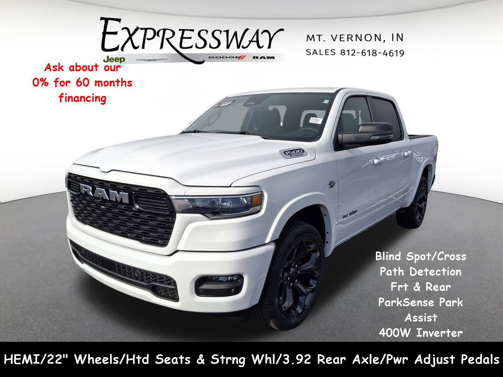 2026 RAM 1500 Big Horn 4x4 Crew Cab 5'7 Box