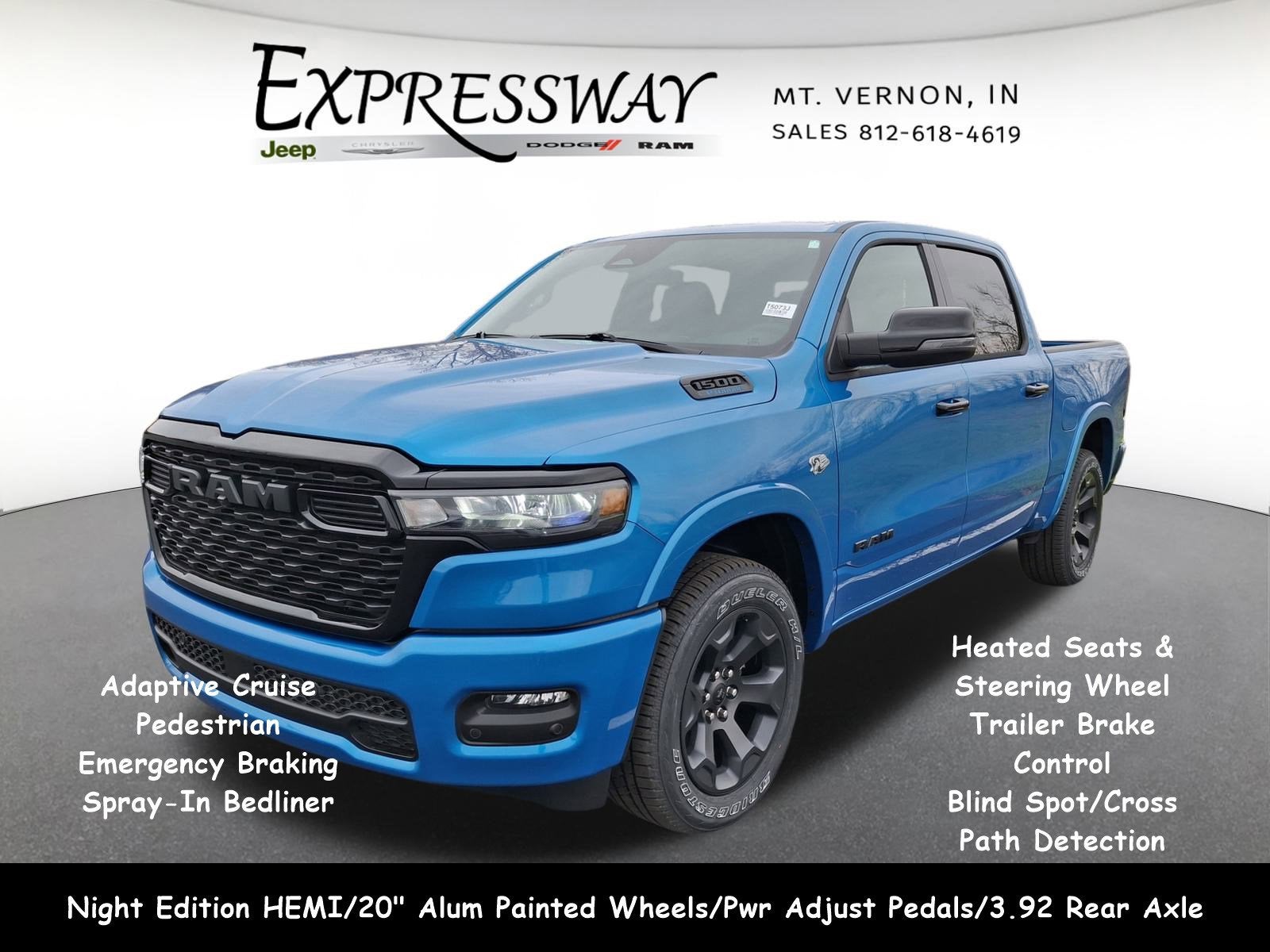 2026 RAM 1500 Big Horn 4x4 Crew Cab 5'7 Box