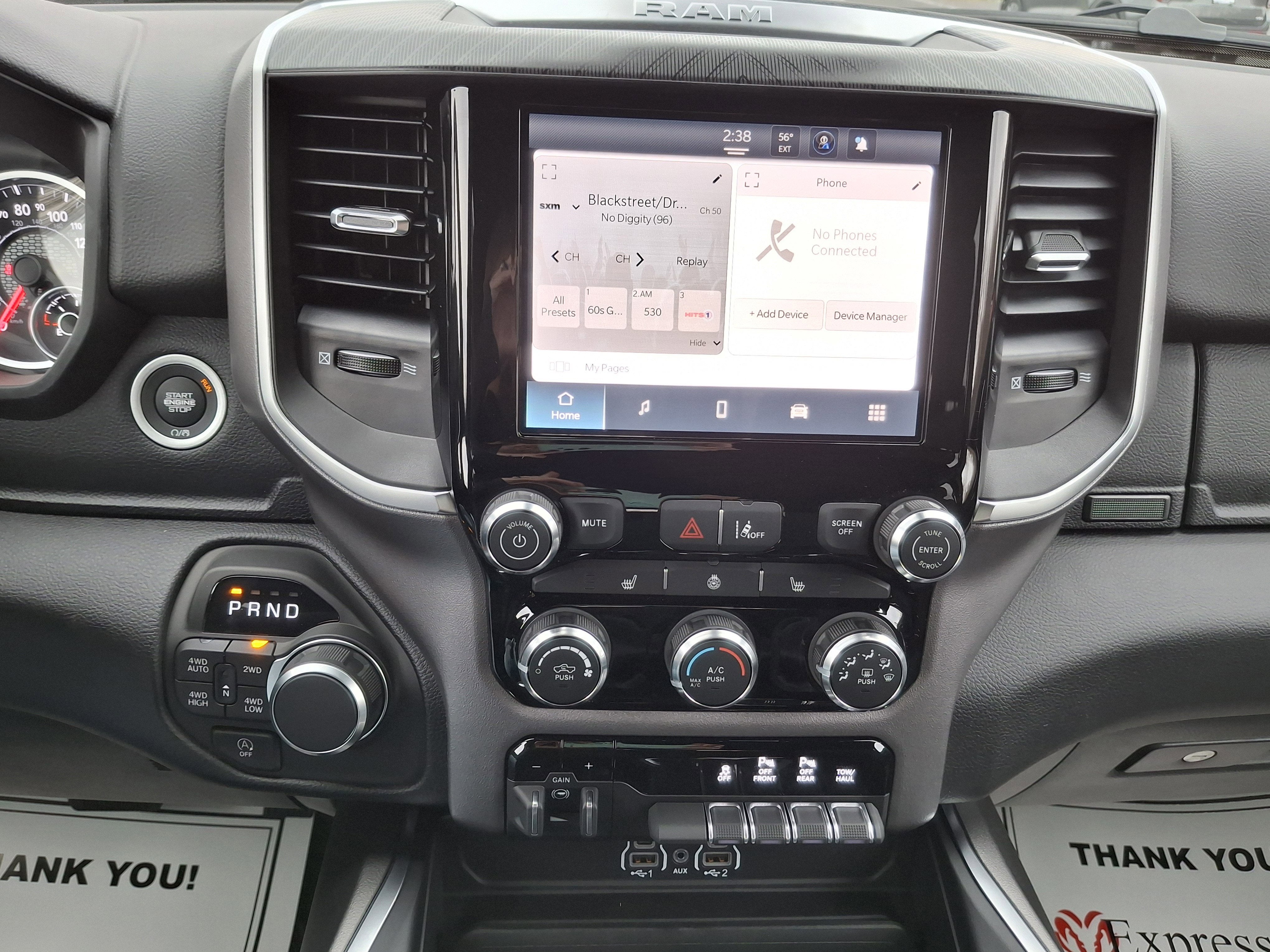 2026 RAM 1500 Big Horn 4x4 Crew Cab 5'7 Box