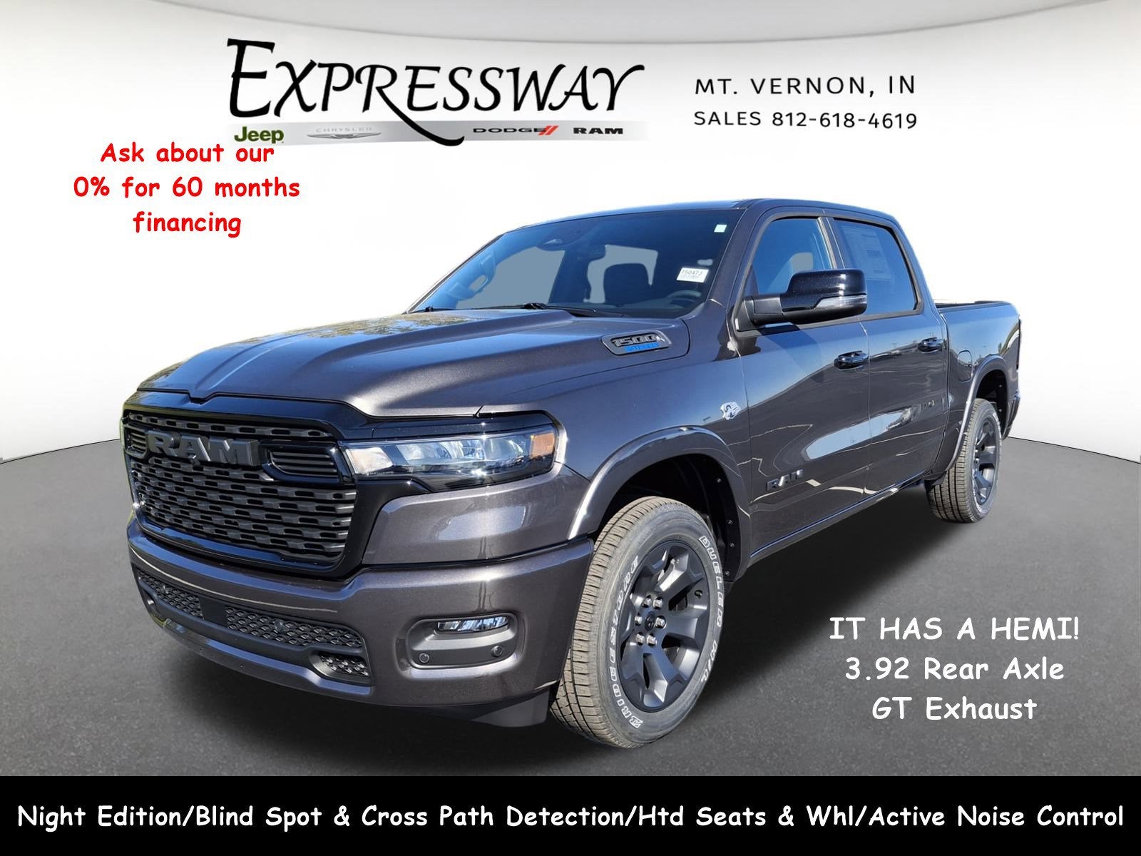 2026 RAM 1500 Big Horn 4x4 Crew Cab 5'7 Box