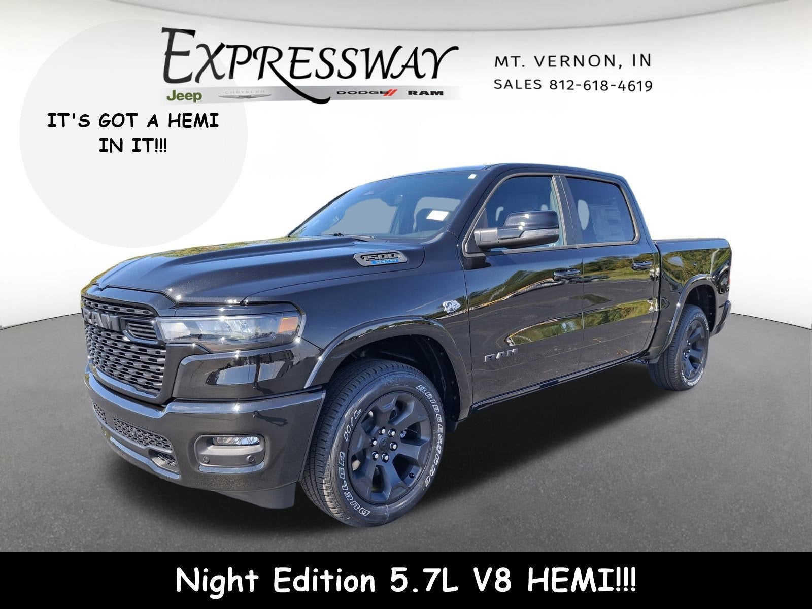 2026 RAM 1500 Big Horn 4x4 Crew Cab 5'7 Box