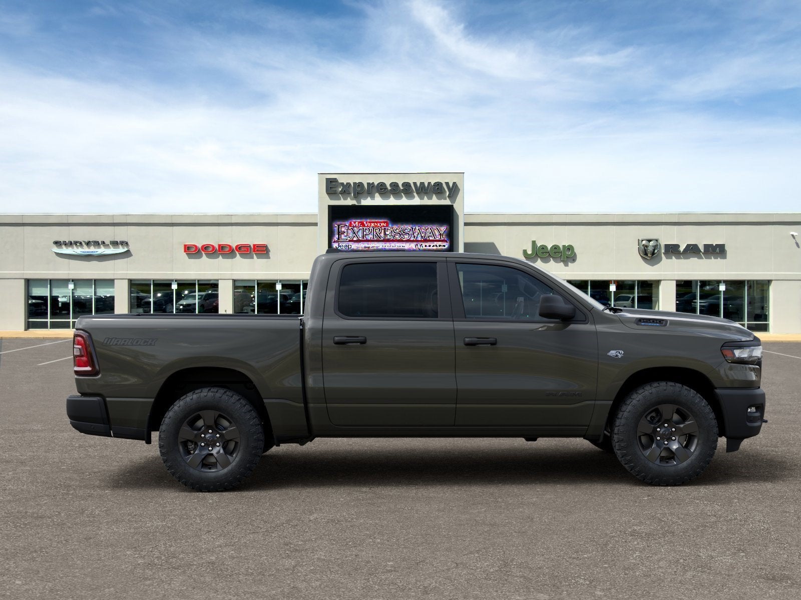 2026 RAM 1500 Warlock 4x4 Crew Cab 5'7 Box