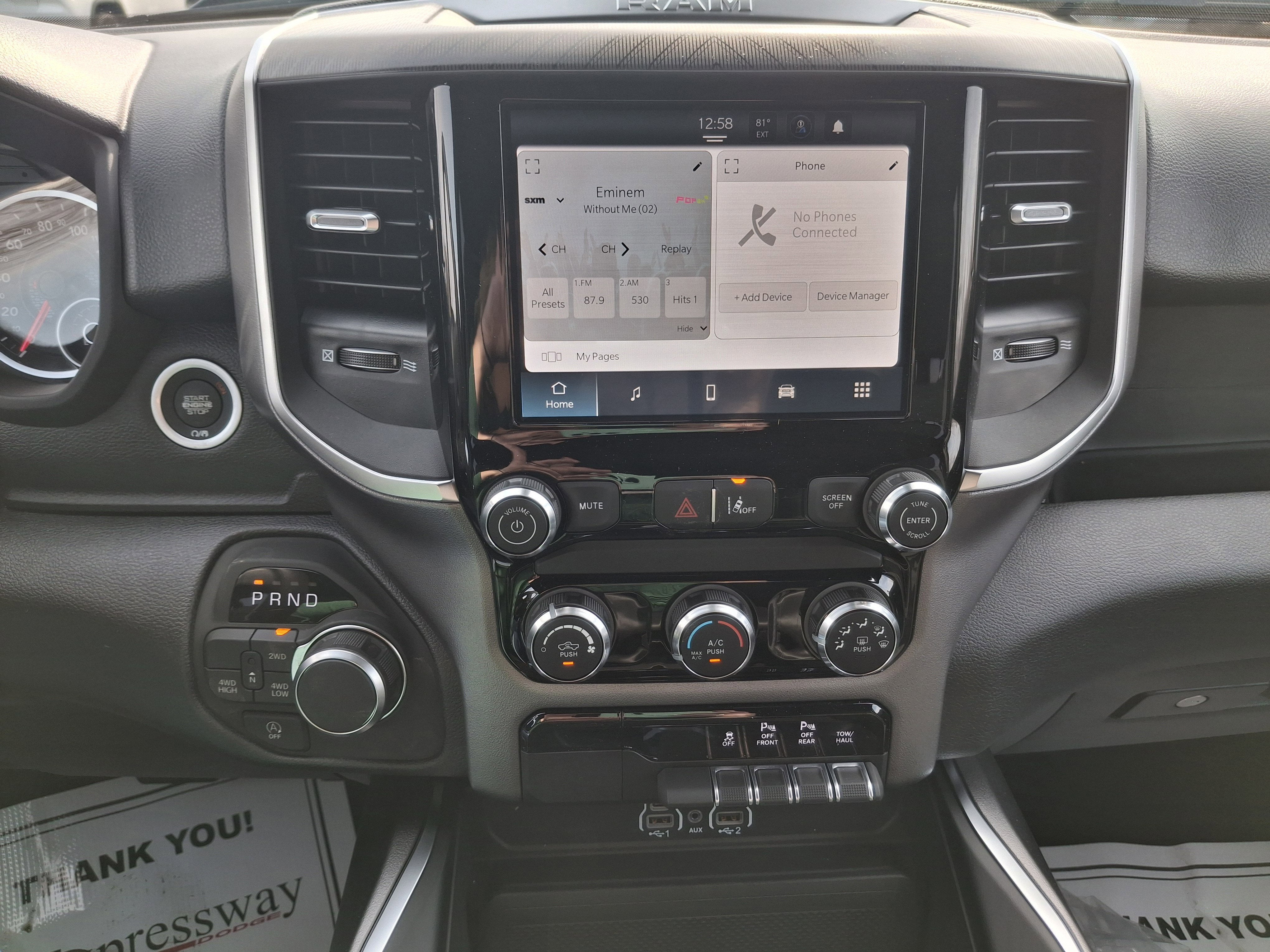 2026 RAM 1500 Express 4x4 Crew Cab 5'7 Box