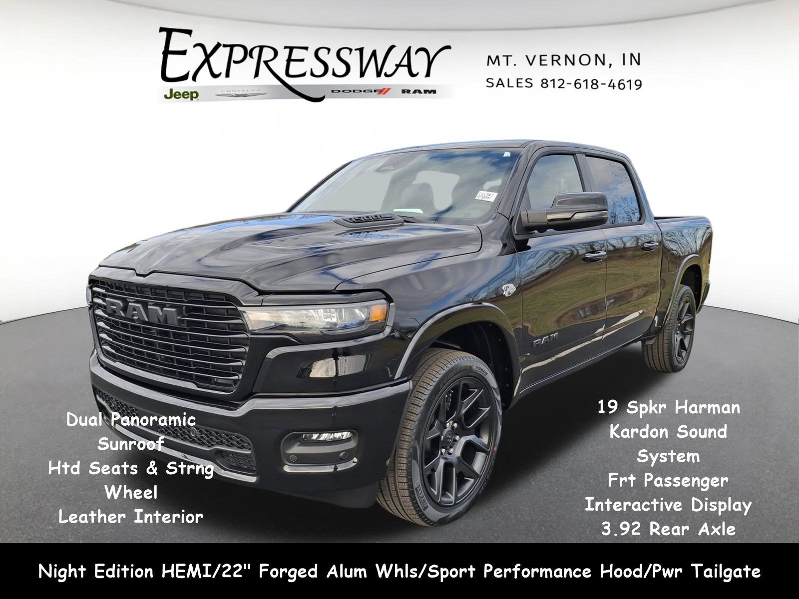 2026 RAM 1500 Laramie 4x4 Crew Cab 5'7 Box