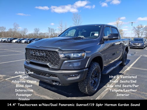 2026 RAM 1500 Rebel 4x4 Crew Cab 5'7 Box