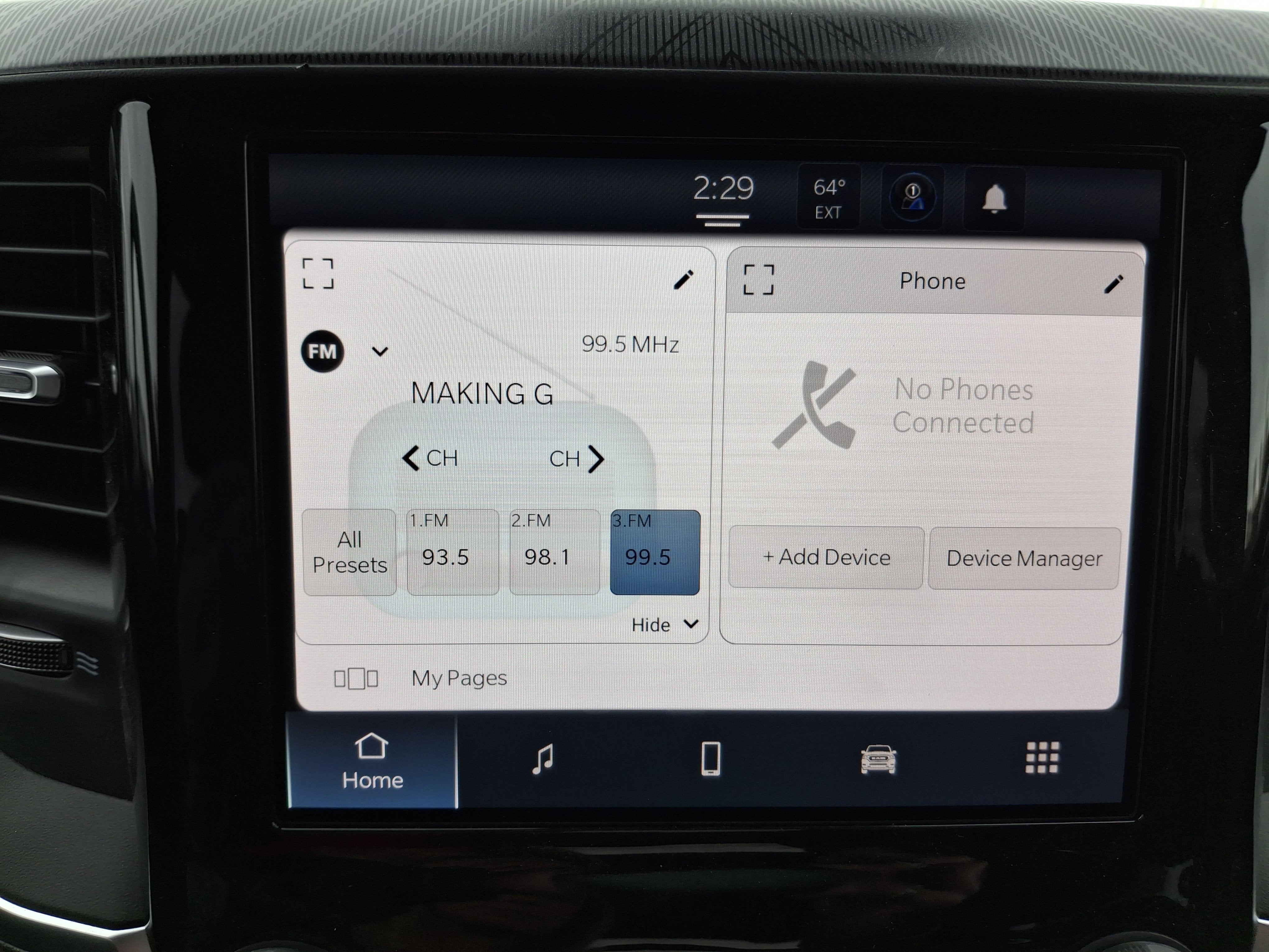 2026 RAM 1500 Big Horn 4x4 Crew Cab 5'7 Box