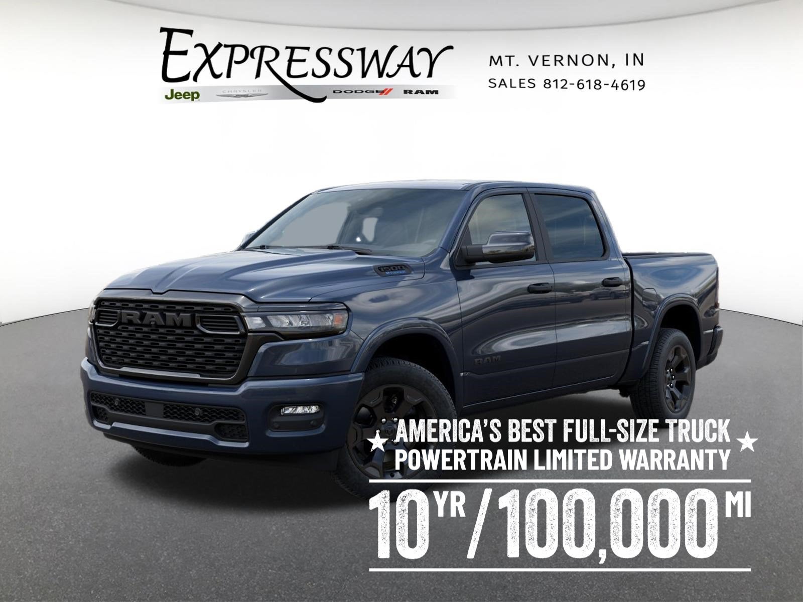 2026 RAM 1500 Big Horn 4x4 Crew Cab 5'7 Box