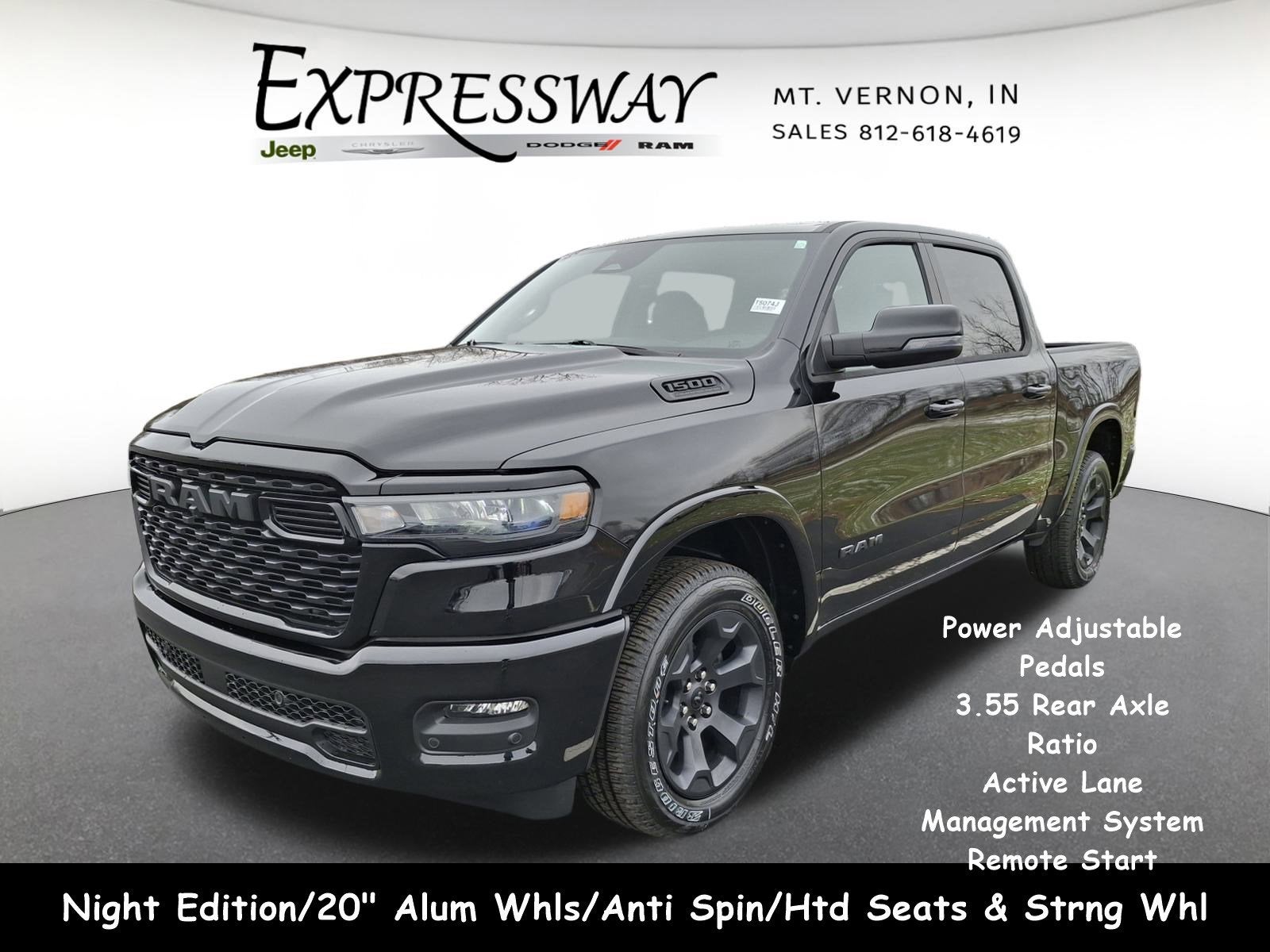 2026 RAM 1500 Big Horn 4x4 Crew Cab 5'7 Box