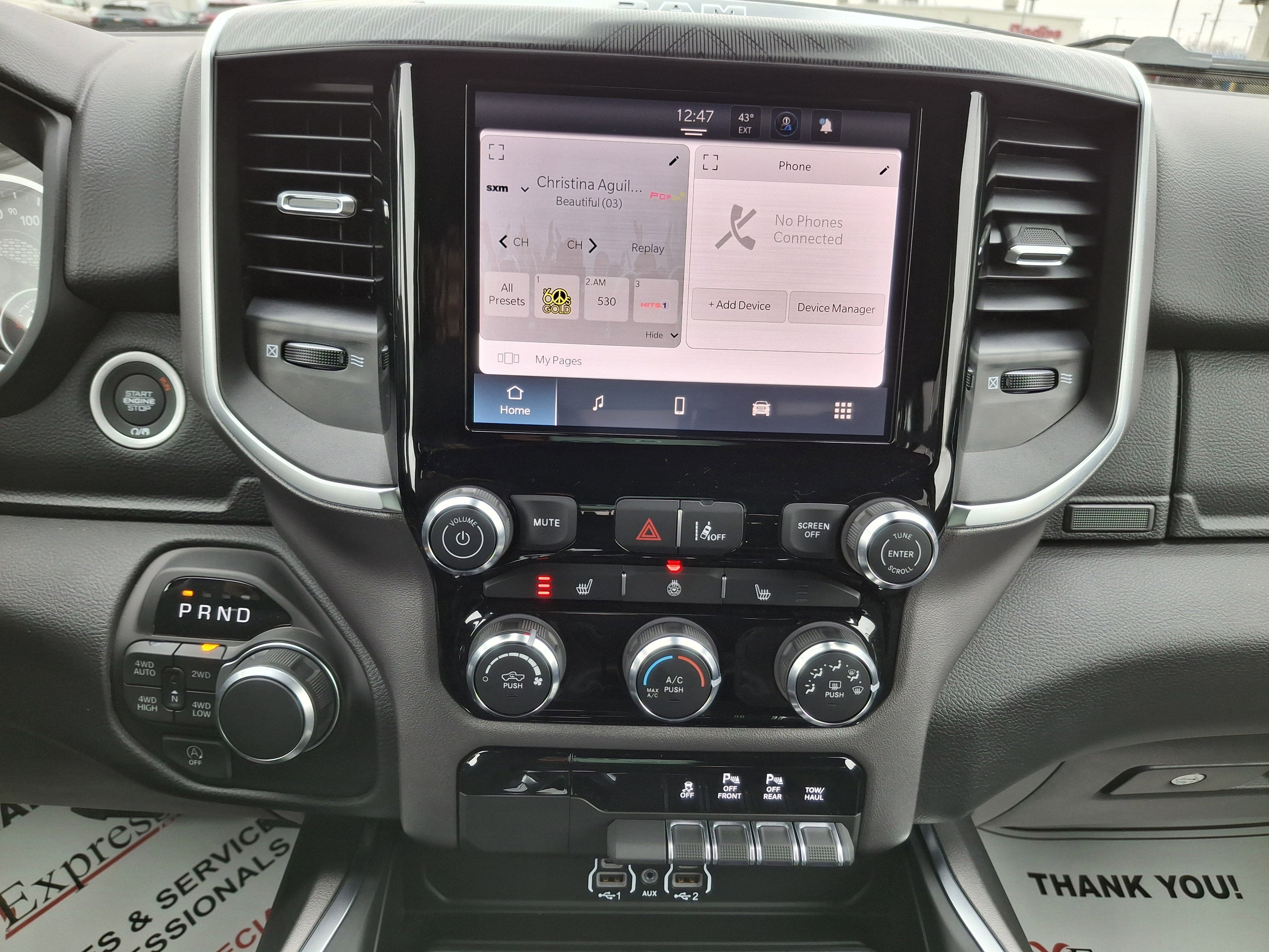 2026 RAM 1500 Big Horn 4x4 Crew Cab 5'7 Box