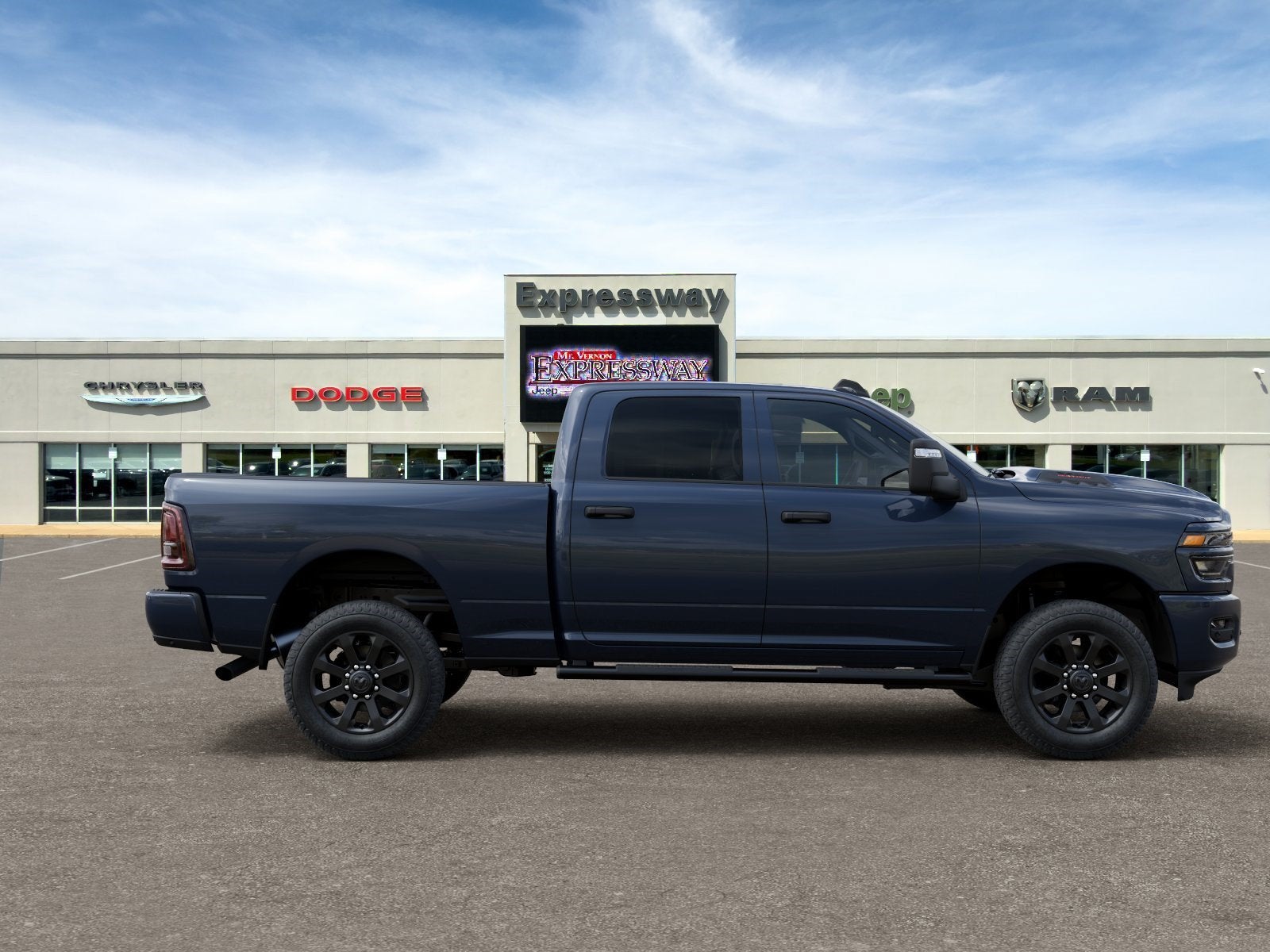 2026 RAM 2500 Black Express 4x4 Crew Cab 6'4 Box