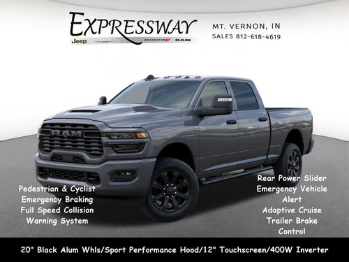 2026 RAM 2500 Black Express 4x4 Crew Cab 6'4 Box