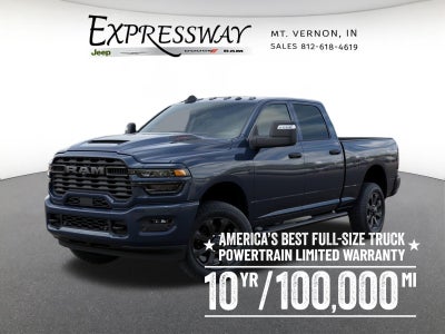 2026 RAM 2500 Black Express 4x4 Crew Cab 6'4 Box