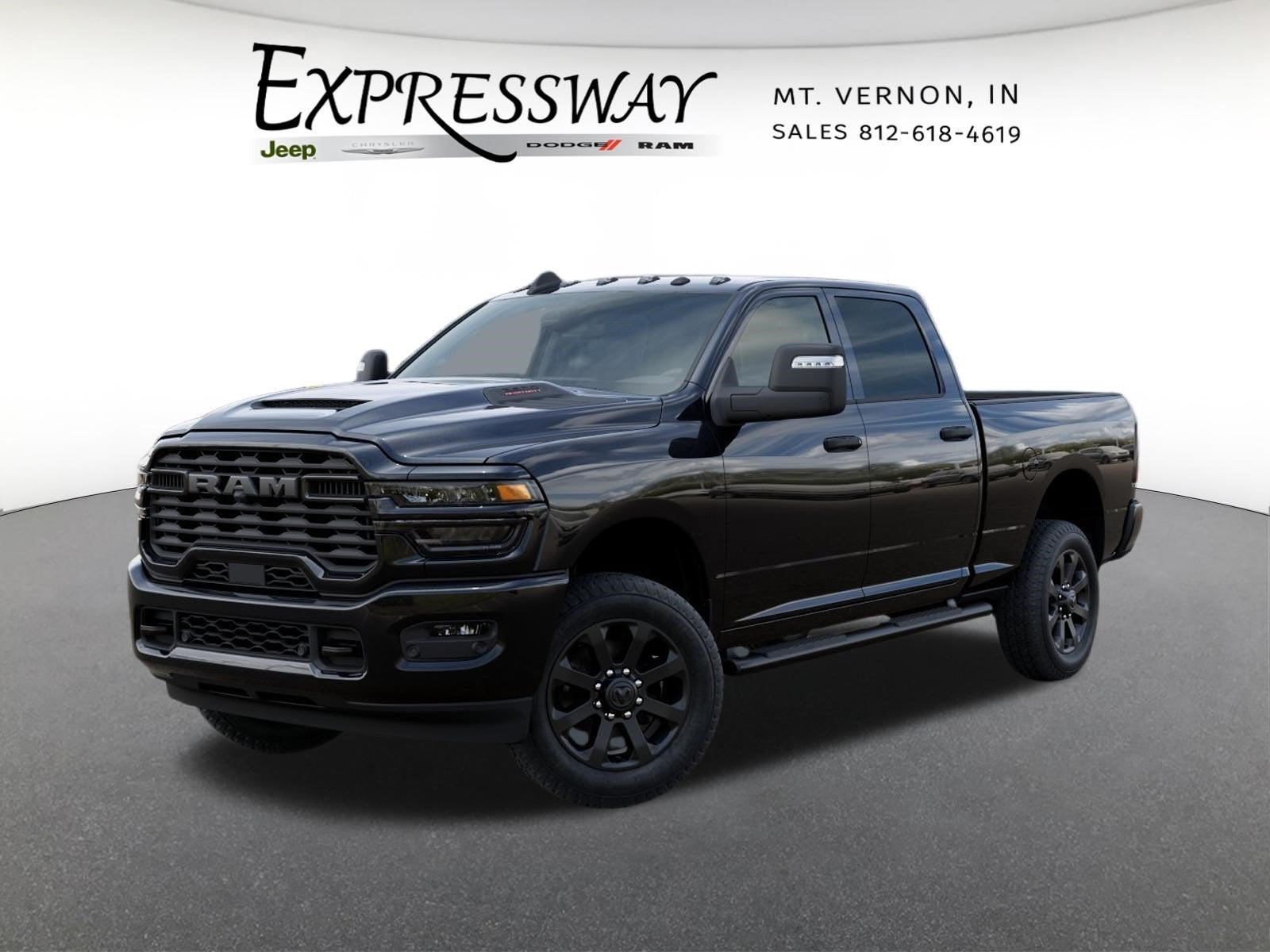 2026 RAM 2500 Black Express 4x4 Crew Cab 6'4 Box