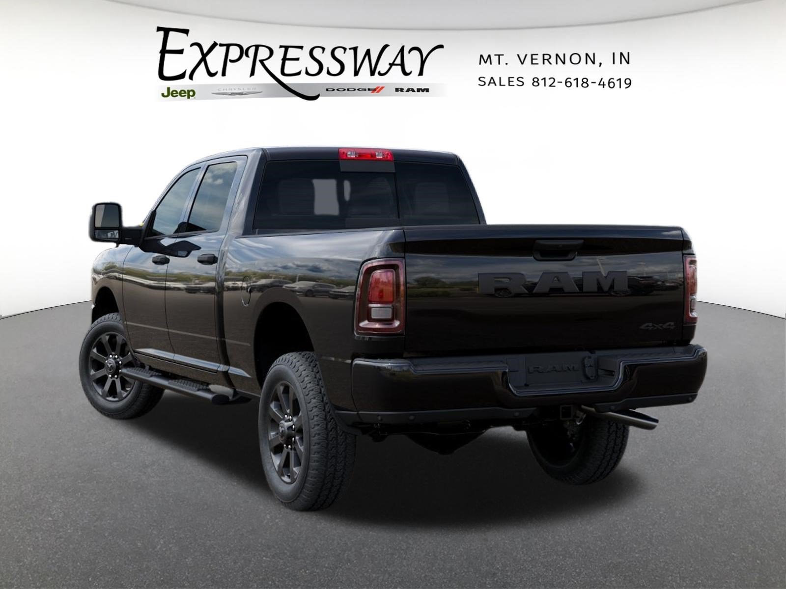 2026 RAM 2500 Black Express 4x4 Crew Cab 6'4 Box