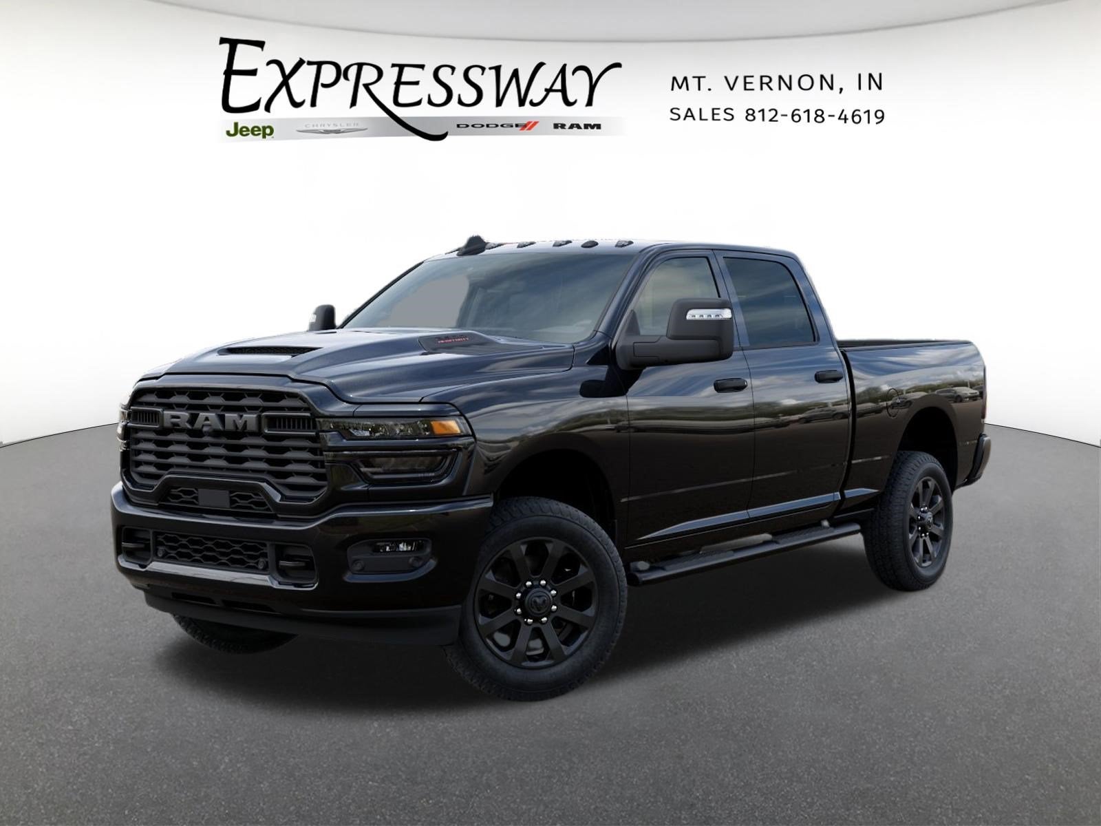 2026 RAM 2500 Black Express 4x4 Crew Cab 6'4 Box