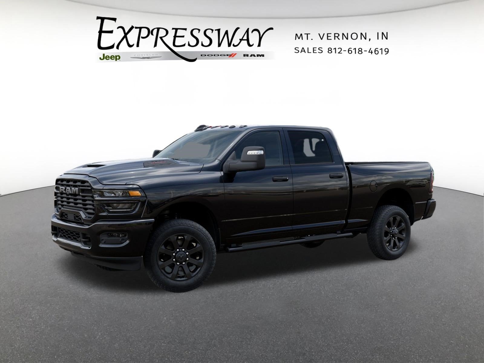 2026 RAM 2500 Black Express 4x4 Crew Cab 6'4 Box