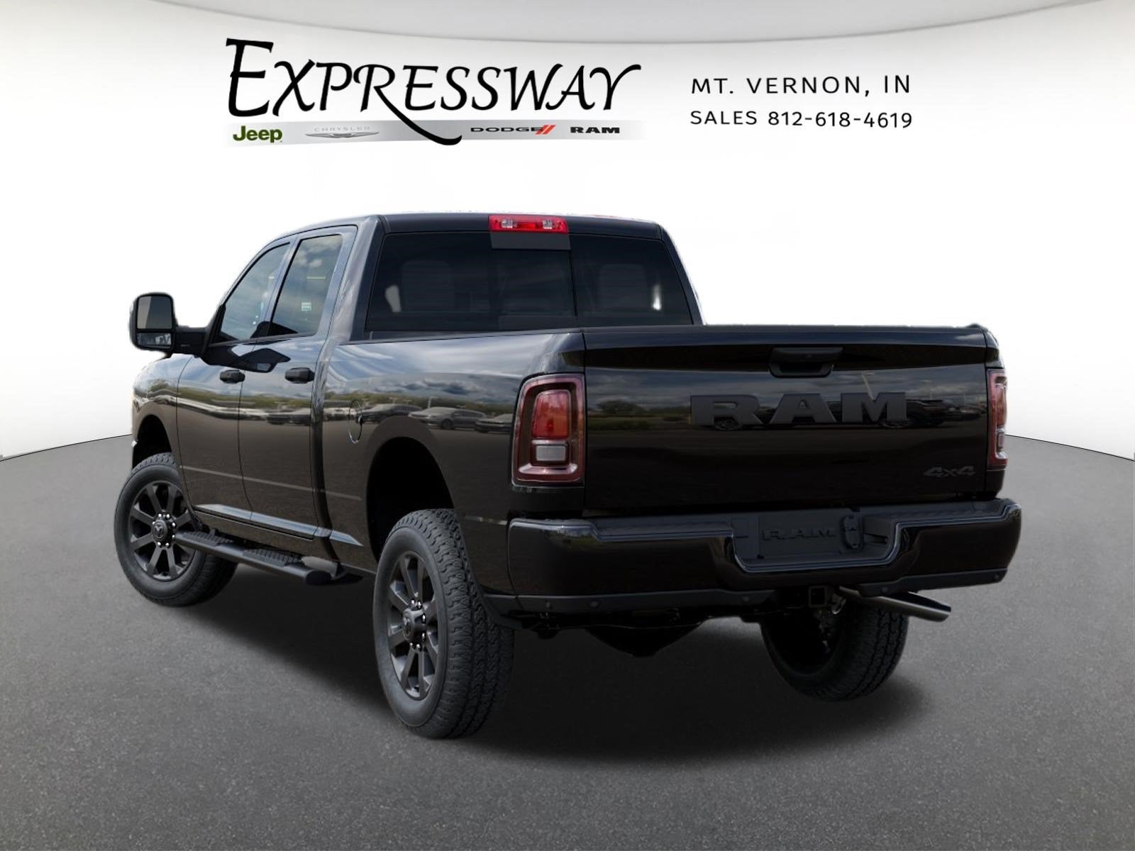 2026 RAM 2500 Black Express 4x4 Crew Cab 6'4 Box