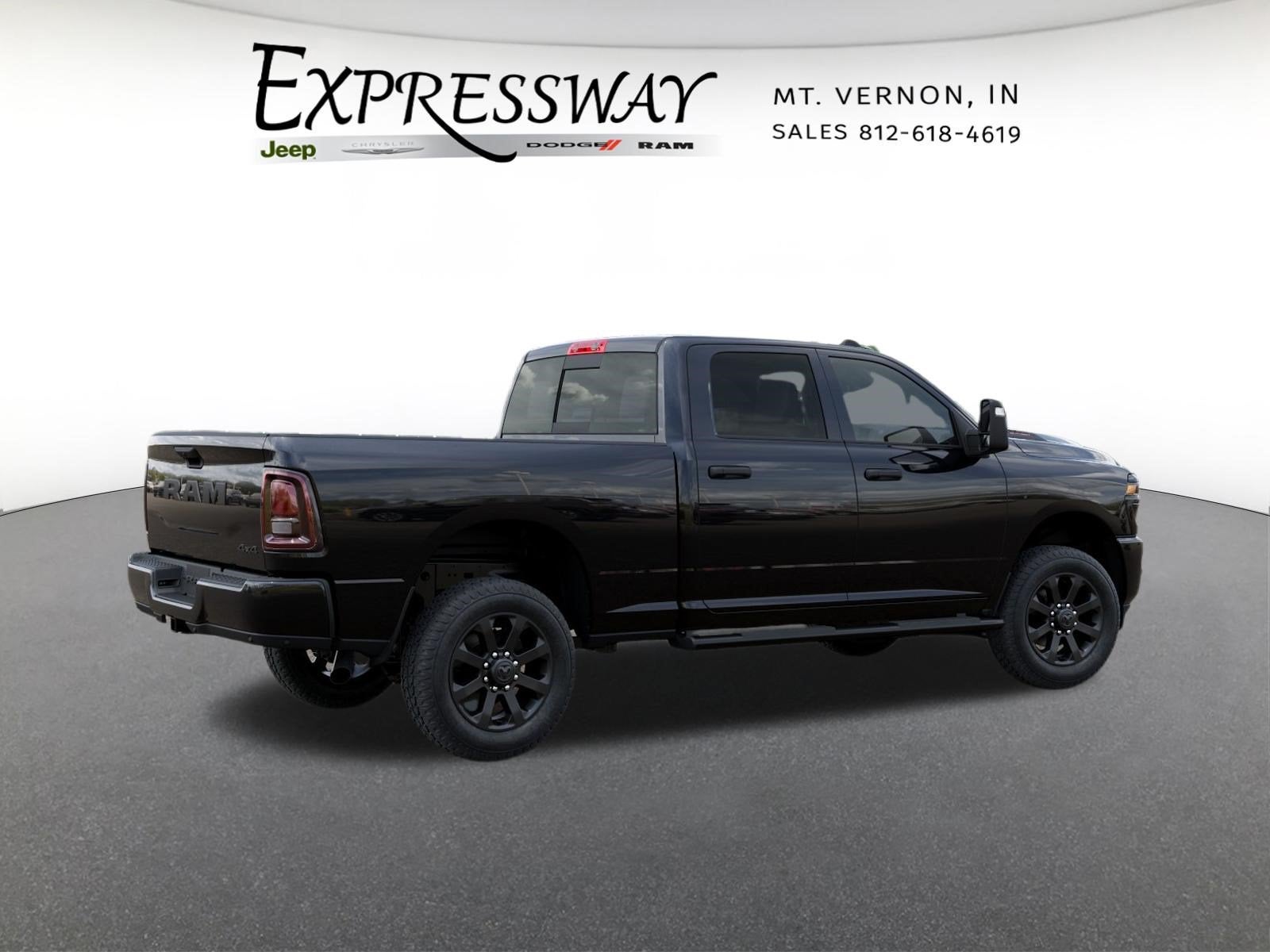 2026 RAM 2500 Black Express 4x4 Crew Cab 6'4 Box