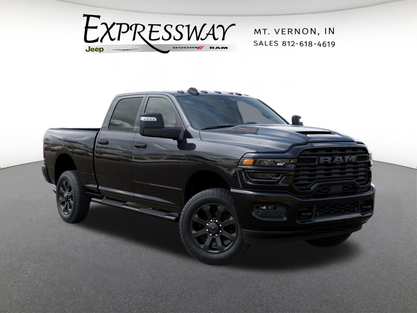 2026 RAM 2500 Black Express 4x4 Crew Cab 6'4 Box