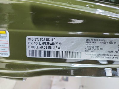 2023 Jeep Wrangler 4xe Sahara