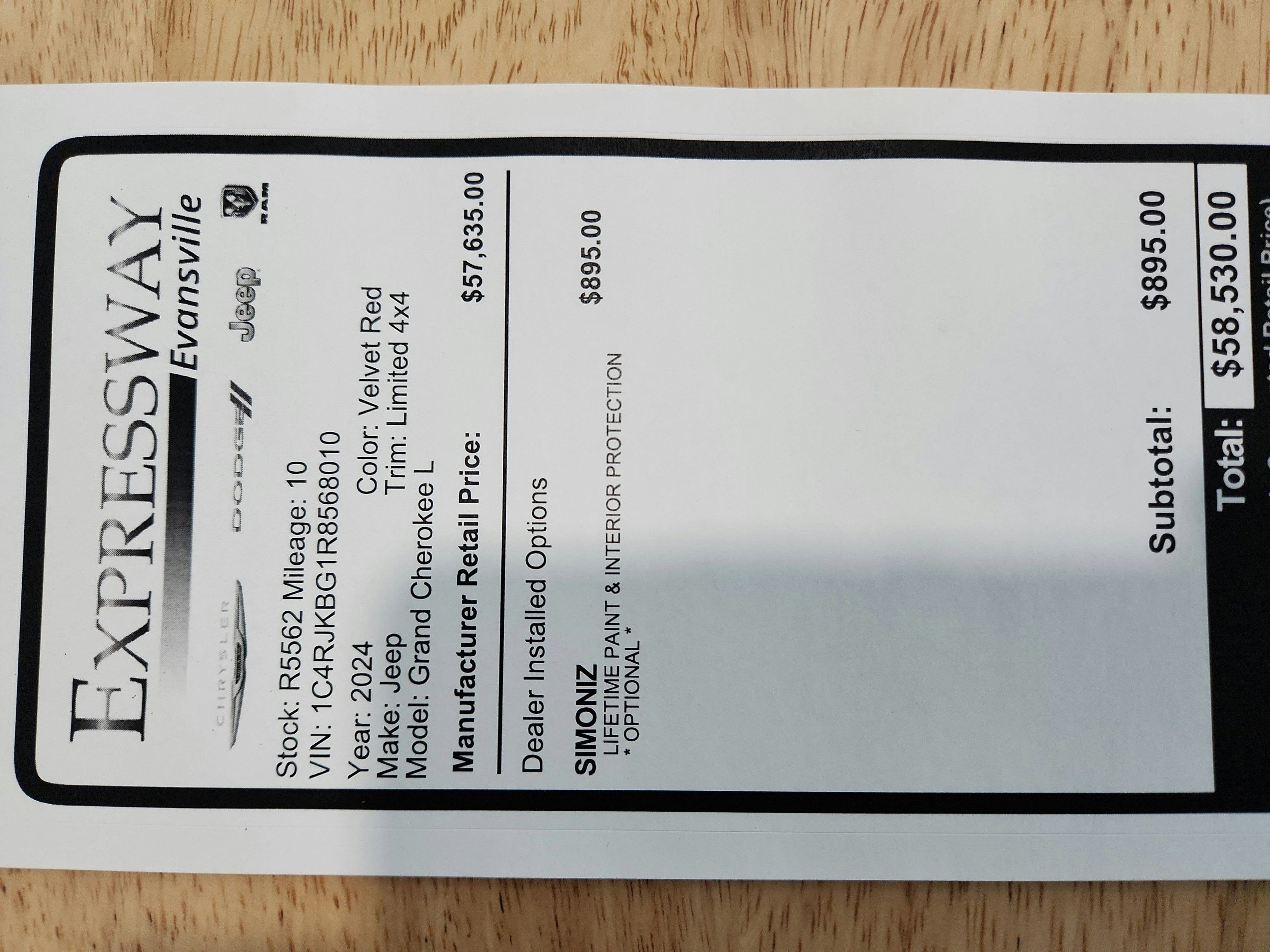 2024 Jeep Grand Cherokee L Limited