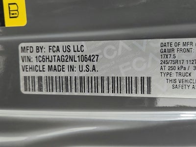 2022 Jeep Gladiator Sport S