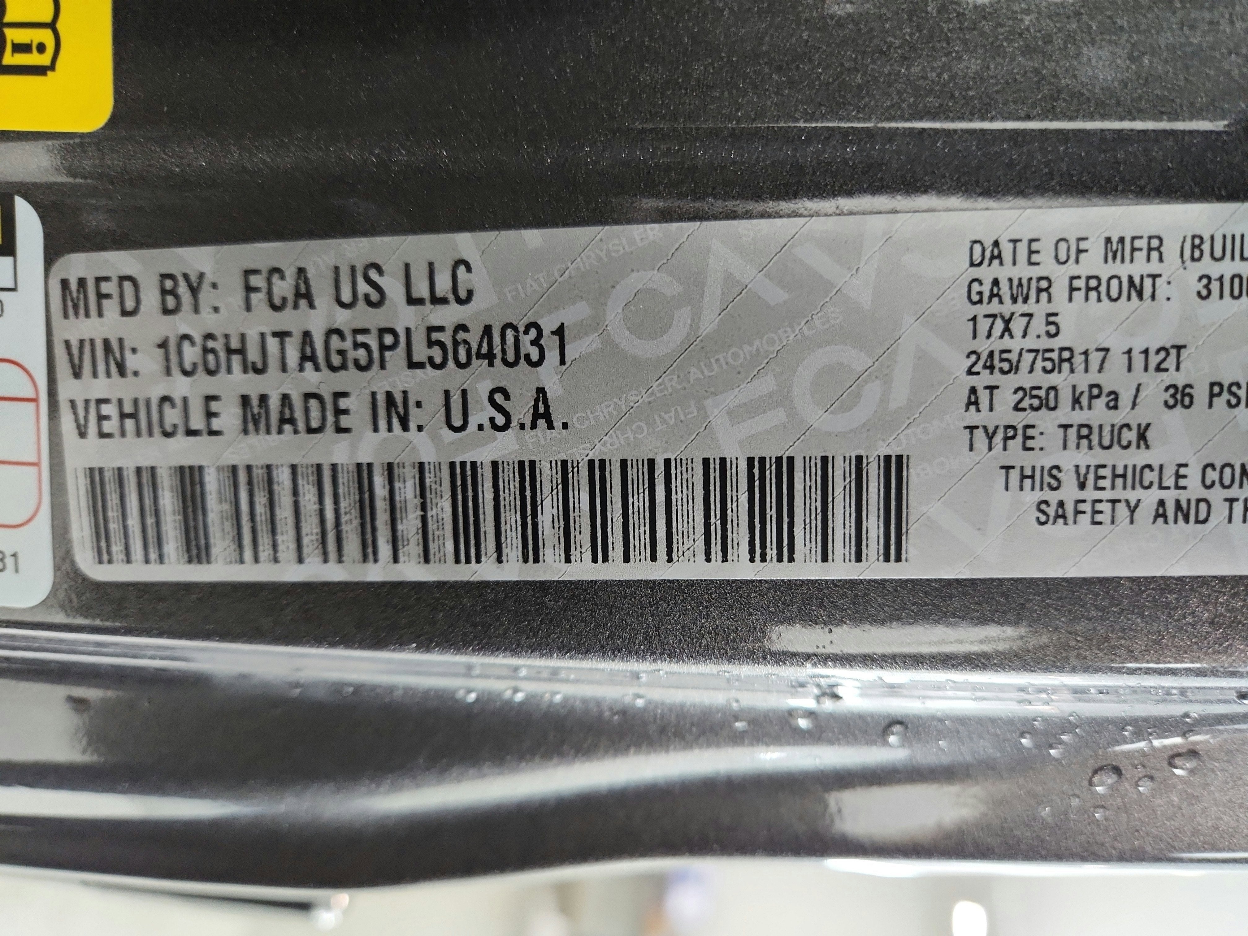 2023 Jeep Gladiator Sport S