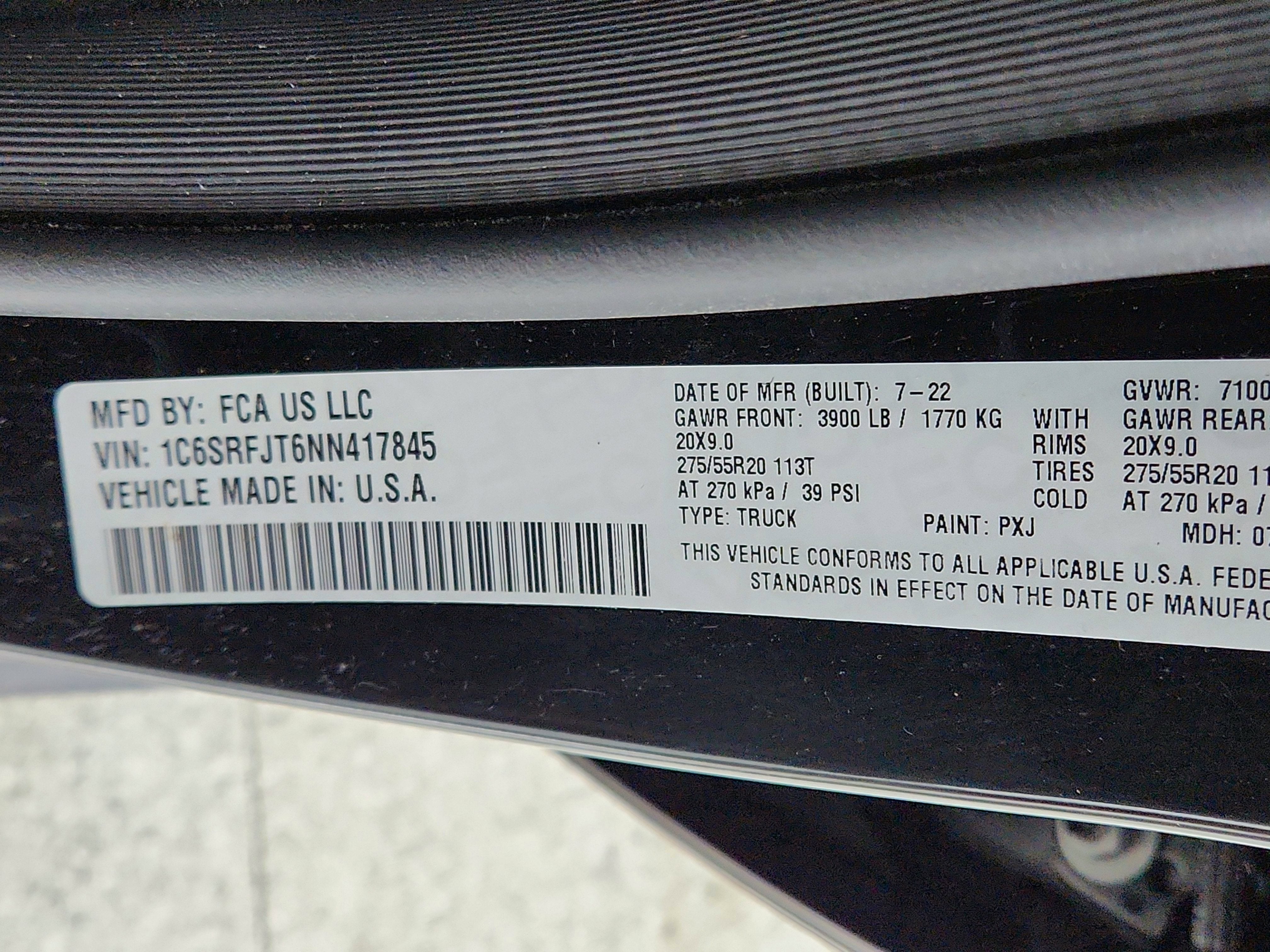 2022 RAM 1500 Laramie