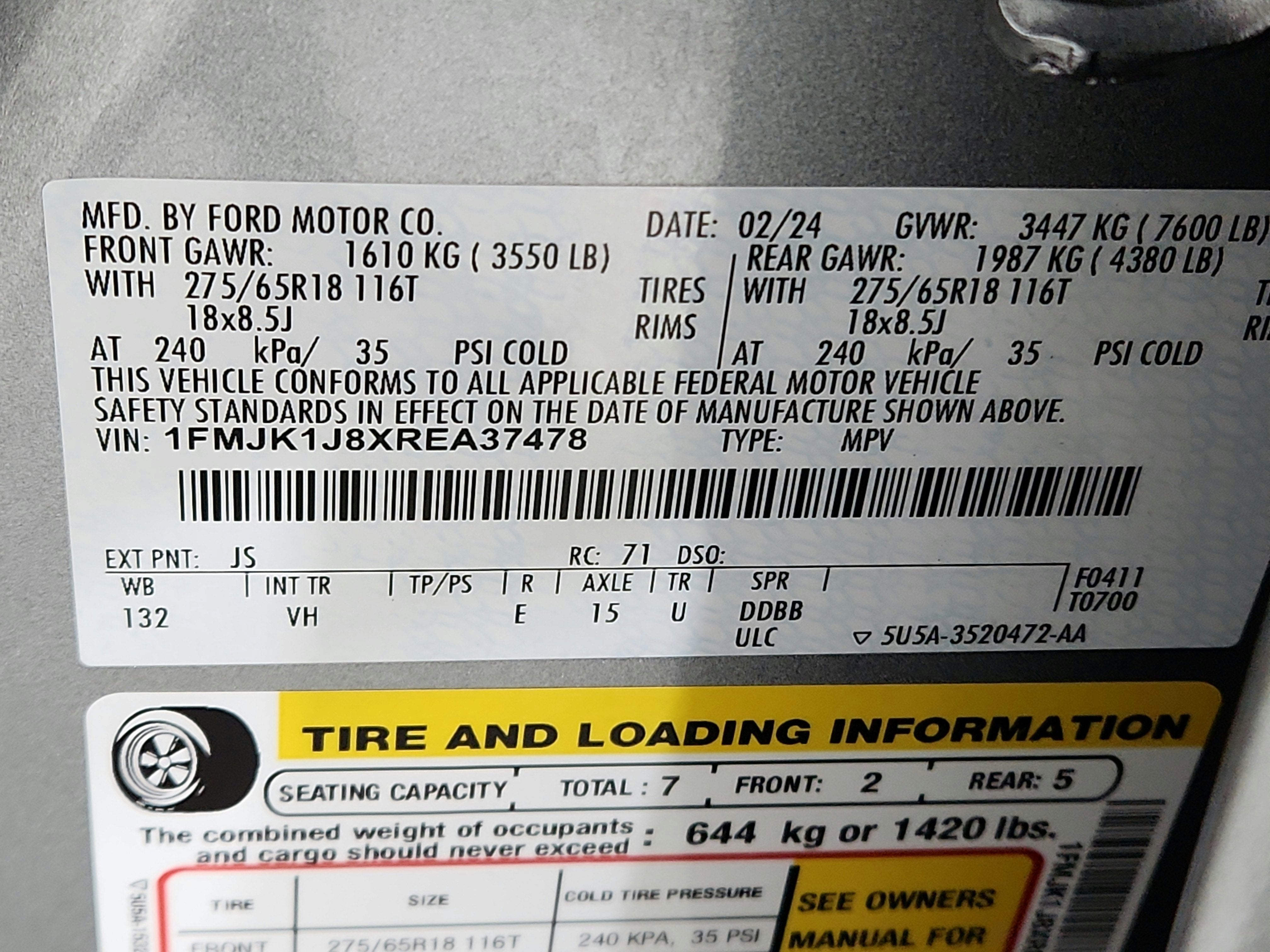 2024 Ford Expedition Max XLT