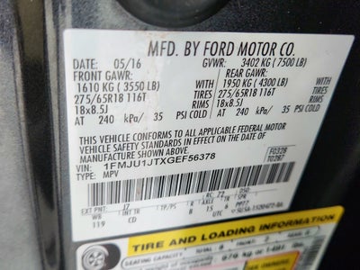 2016 Ford Expedition XLT