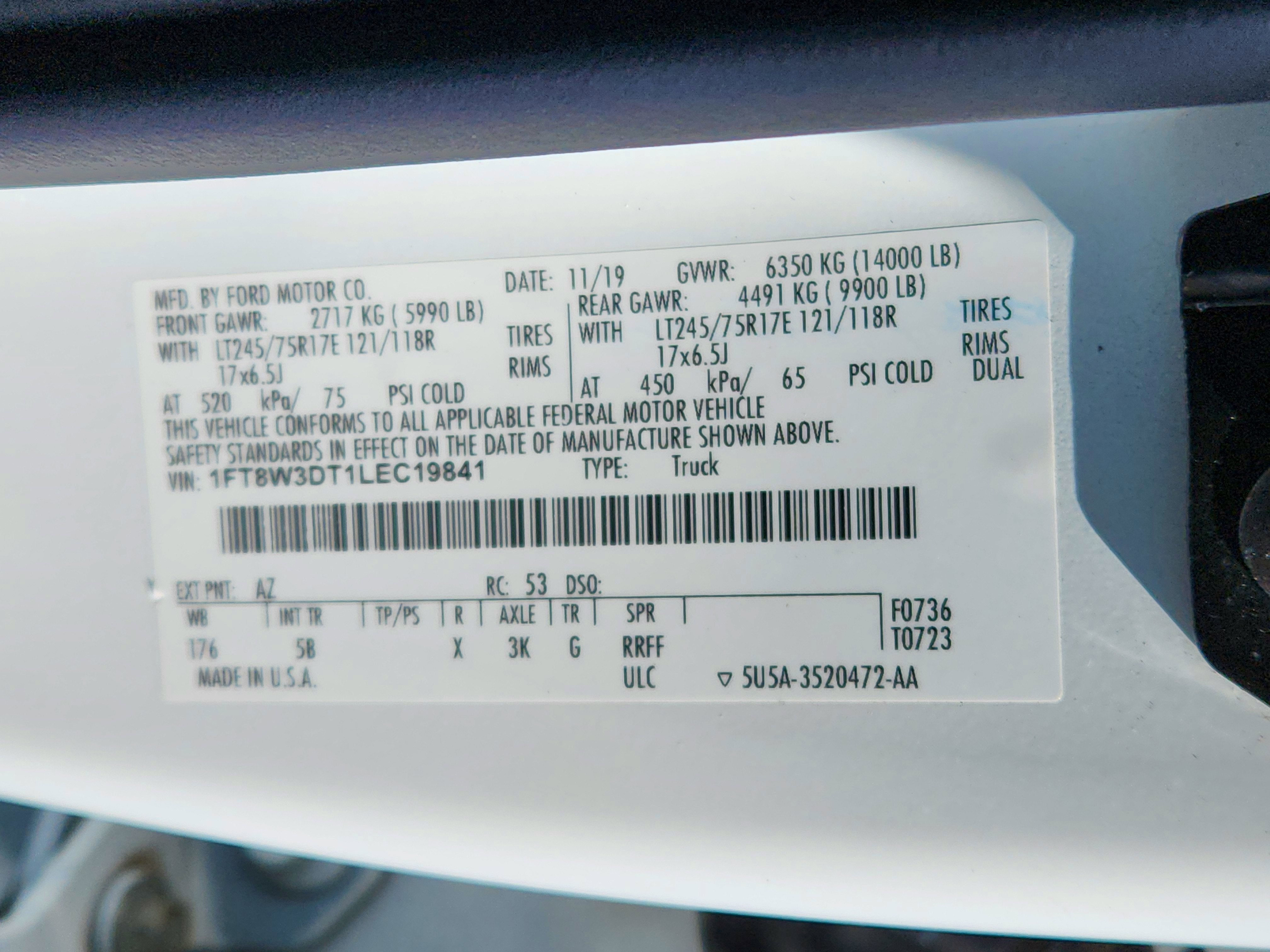 2020 Ford F-350 LARIAT