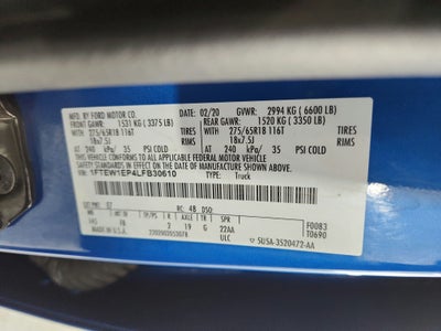 2020 Ford F-150 XLT