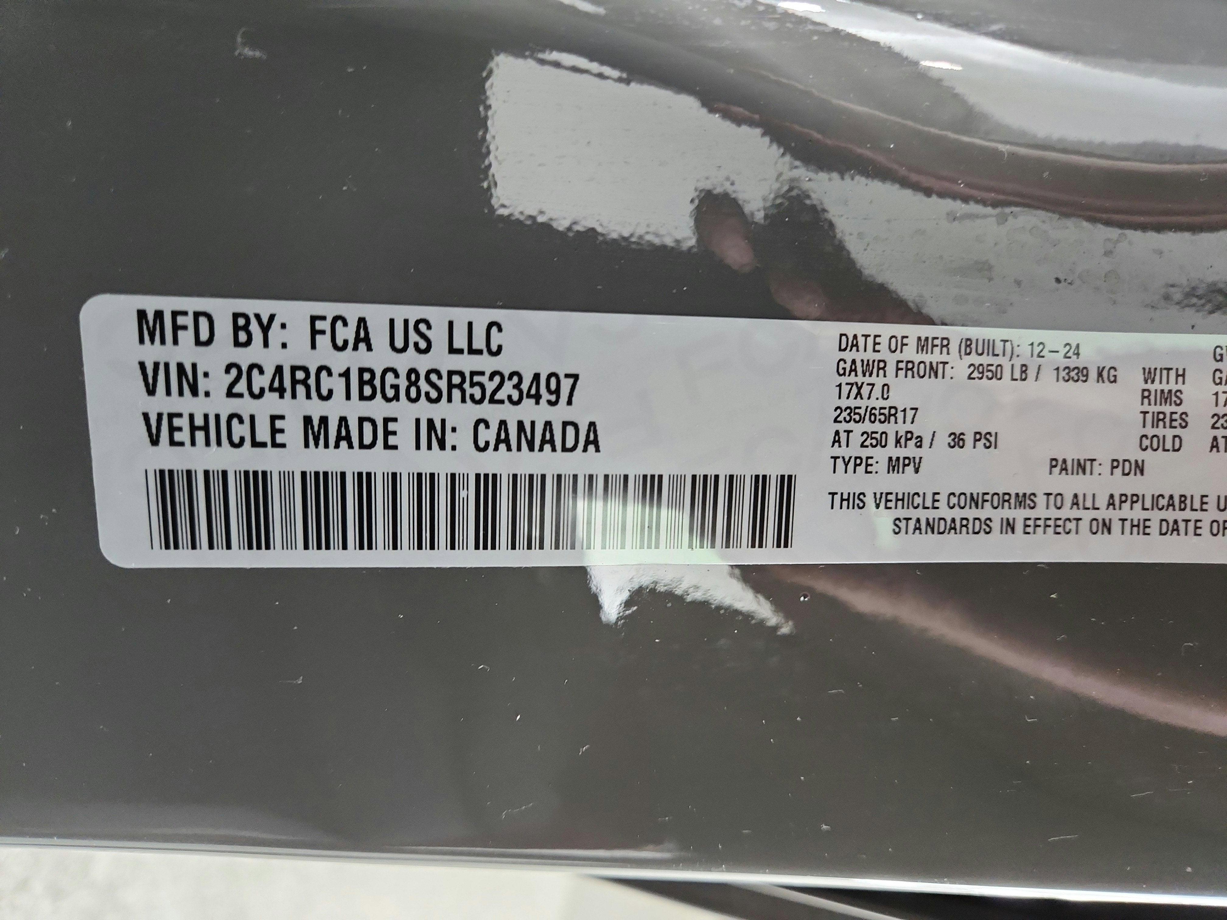 2025 Chrysler Pacifica Select