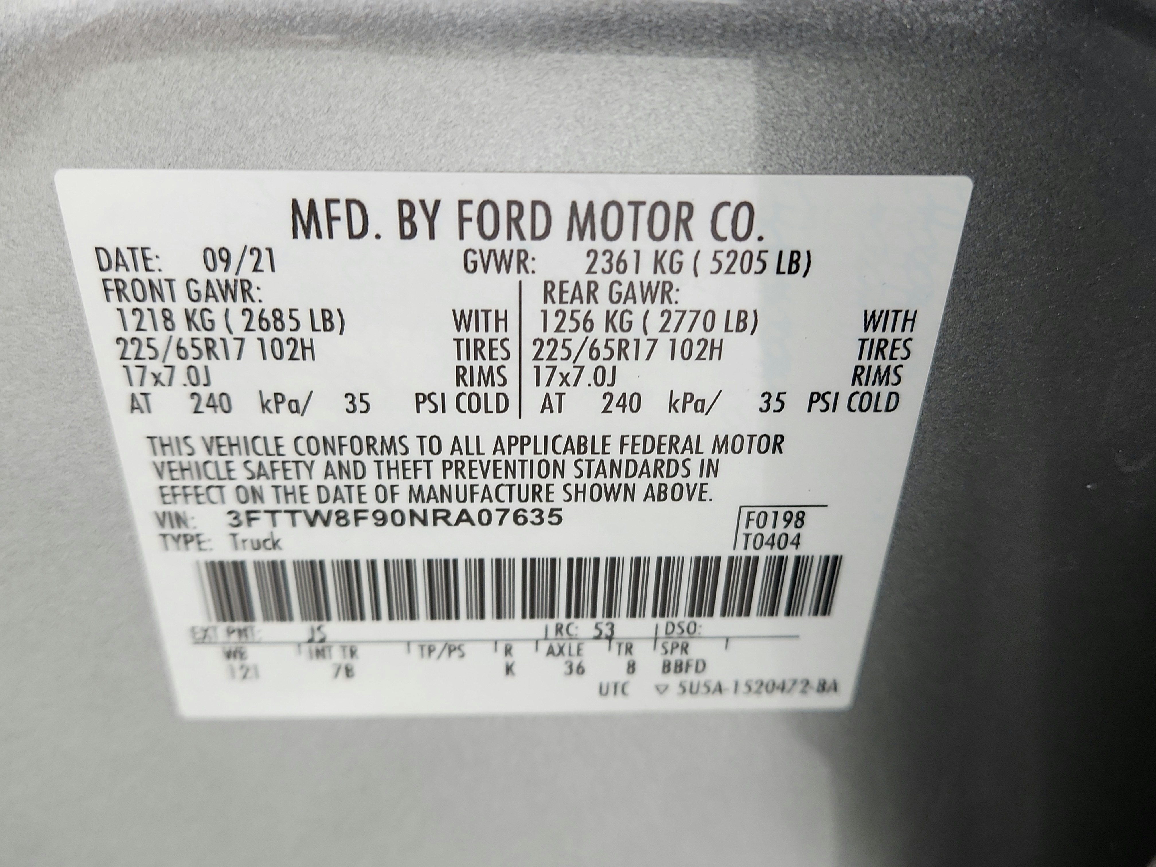 2022 Ford Maverick XLT